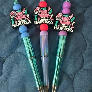 Hairstylist Pens Hair Boss Set of 3